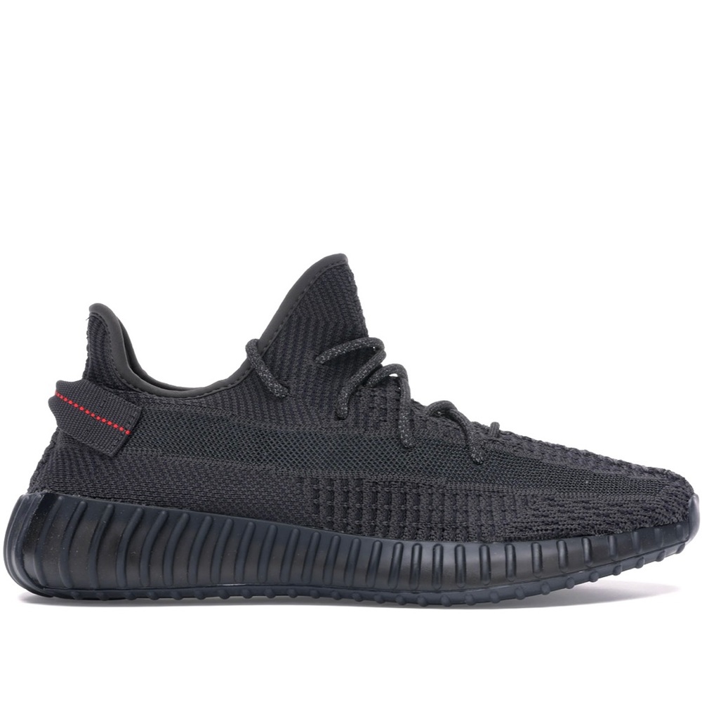 Adidas Yeezy Boost 350 non reflective black shoes size 7